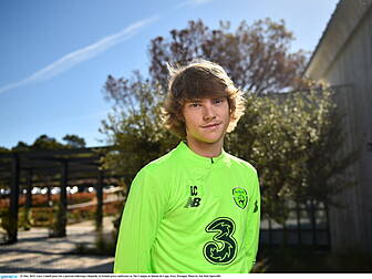 Luca Connell's Ireland call-up...